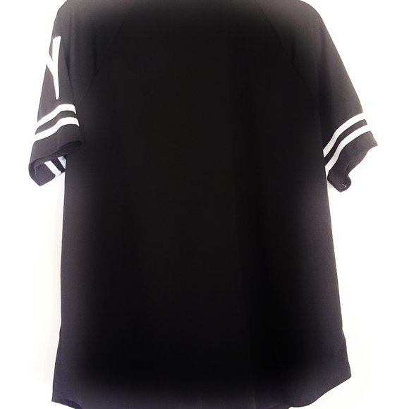 FOREVER 21! Sport Jersey 2X New York Black - Picture 5 of 5